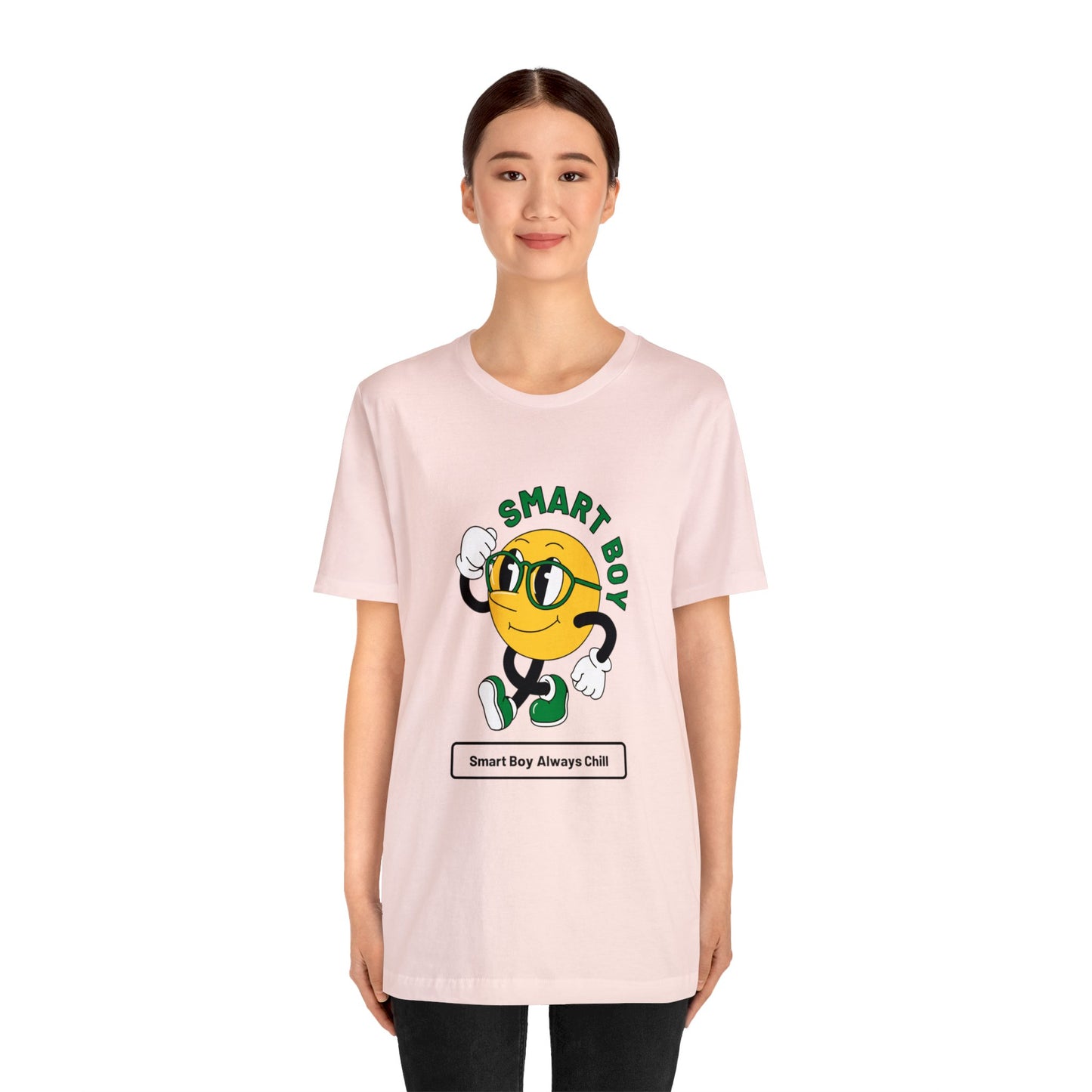 Smart Boy Always Chill Customized Unisex Jersey Short Sleeve Tee
