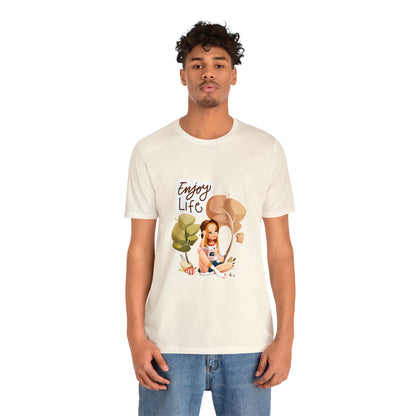 Enjoy Life Customized Unisex Jersey Short Sleeve Tee