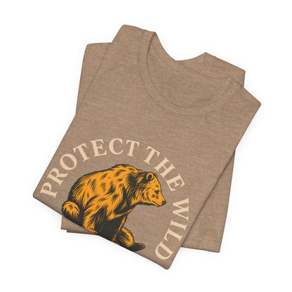 Protect the Wild Bear T-Shirt