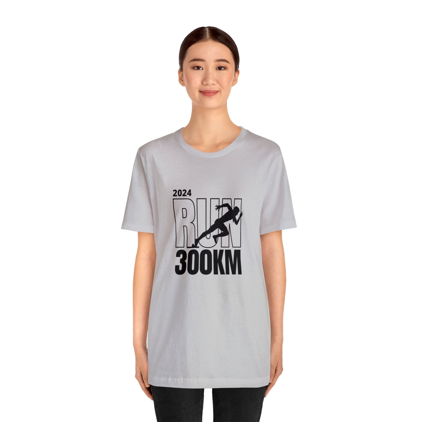 2024 Run And Move Fast Customized Unisex Jersey Short Sleeve Tee