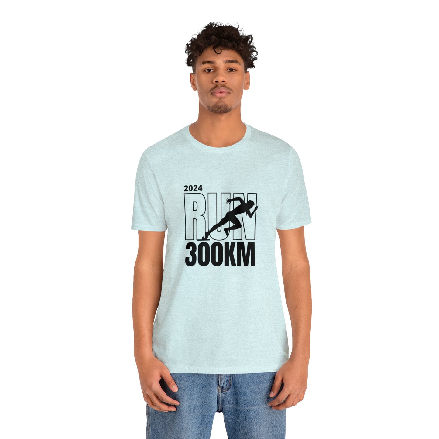 2024 Run And Move Fast Customized Unisex Jersey Short Sleeve Tee