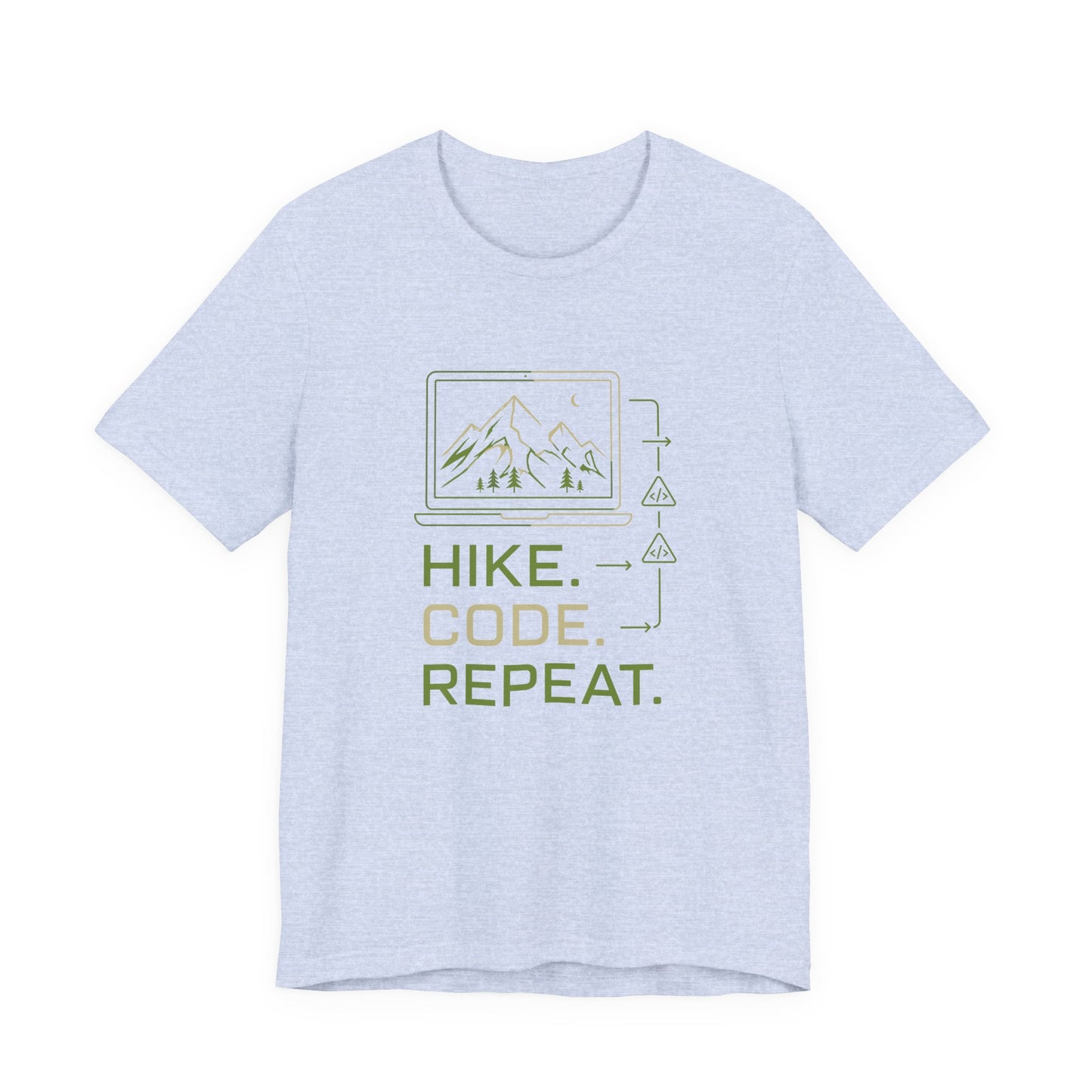 Hike Code Repeat T-Shirt