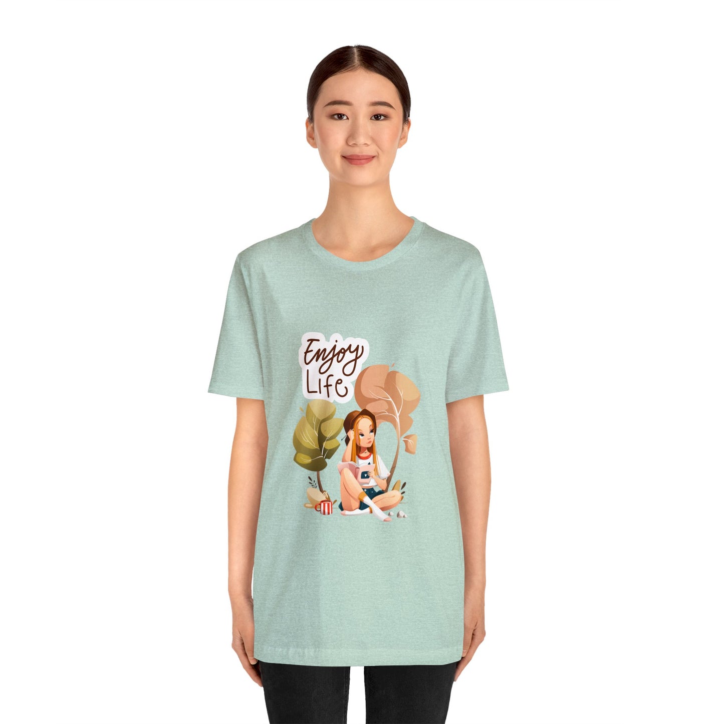 Enjoy Life Customized Unisex Jersey Short Sleeve Tee