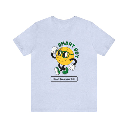 Smart Boy Always Chill Customized Unisex Jersey Short Sleeve Tee