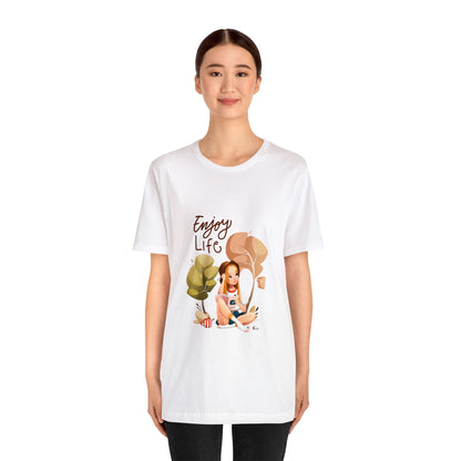 Enjoy Life Customized Unisex Jersey Short Sleeve Tee