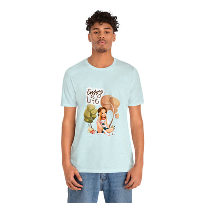 Enjoy Life Customized Unisex Jersey Short Sleeve Tee
