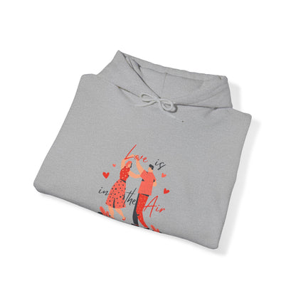 Love is in The Air Customized Unisex Heavy Blend™ Hooded Sweatshirt