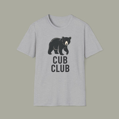 Cub Club T-Shirt — Cute Bear Cub Graphic Tee for Kids & Parents