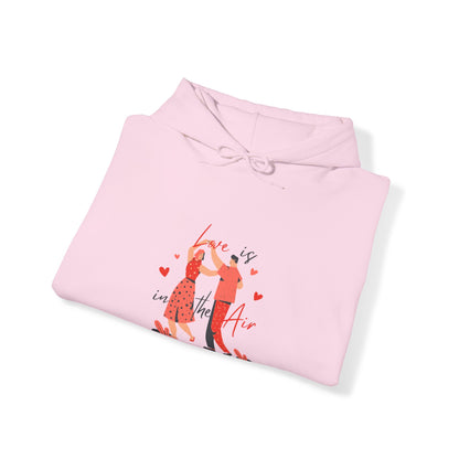 Love is in The Air Customized Unisex Heavy Blend™ Hooded Sweatshirt