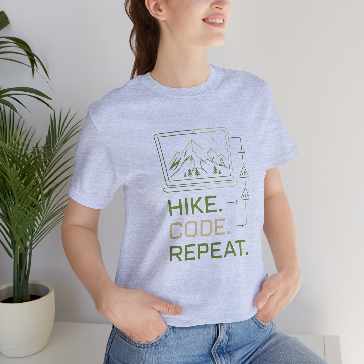 Hike Code Repeat T-Shirt