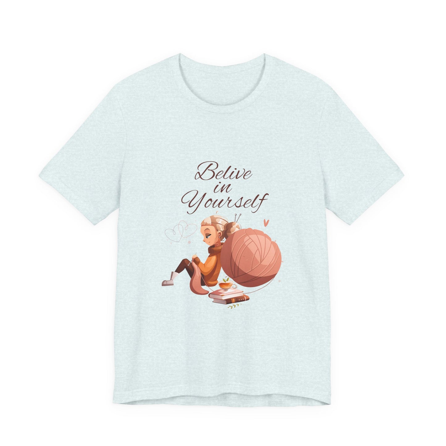Believe in Yourself Customized Unisex Jersey Short Sleeve Tee