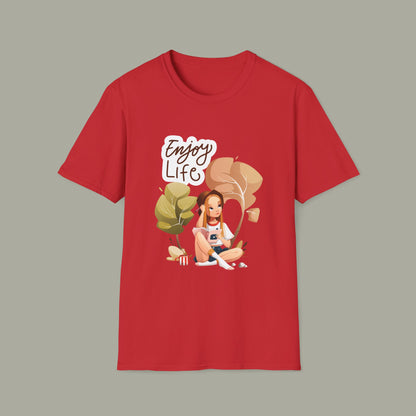 Enjoy Life Customized Unisex Jersey Short Sleeve Tee