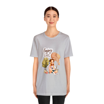 Enjoy Life Customized Unisex Jersey Short Sleeve Tee