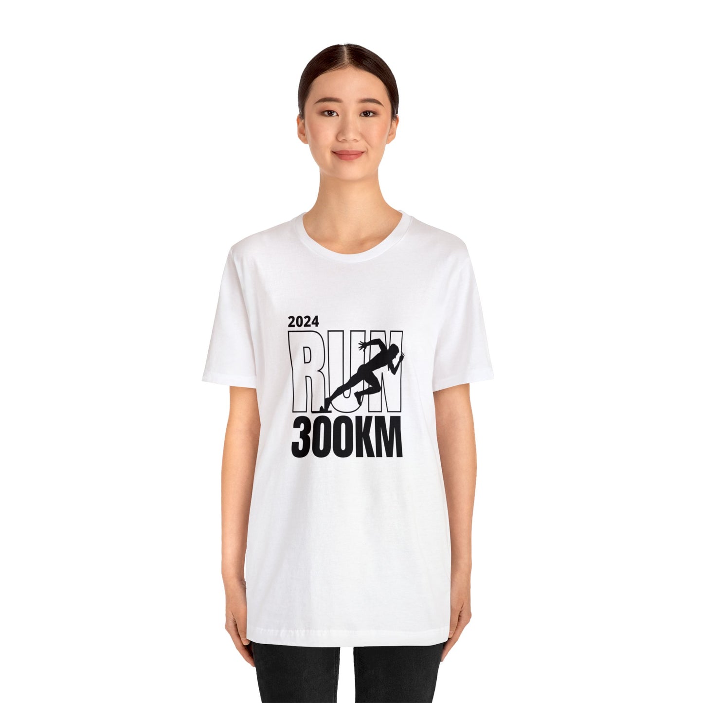 2024 Run And Move Fast Customized Unisex Jersey Short Sleeve Tee