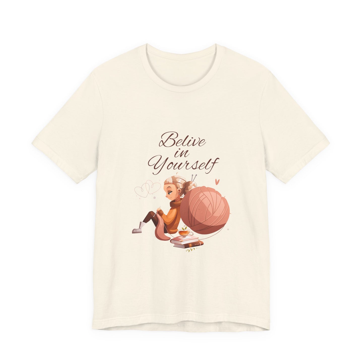 Believe in Yourself Customized Unisex Jersey Short Sleeve Tee