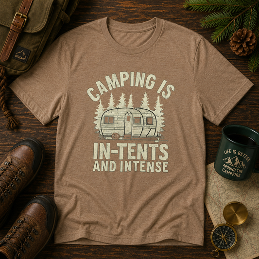 Camping Is In-Tents T-Shirt