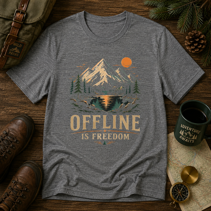 Offline Is Free T-Shirt