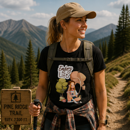Enjoy Life Customized Unisex Jersey Short Sleeve Tee