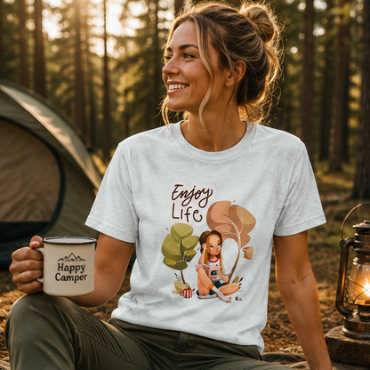 Enjoy Life Customized Unisex Jersey Short Sleeve Tee