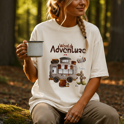 World Adventure Customized Unisex Jersey Short Sleeve Tee