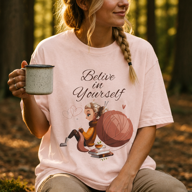 Believe in Yourself Customized Unisex Jersey Short Sleeve Tee