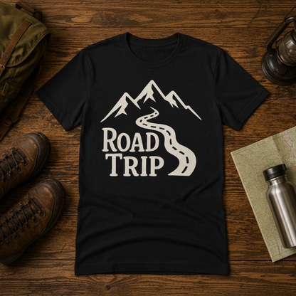 Road Trip T-Shirt — Mountain Scenic Graphic Tee