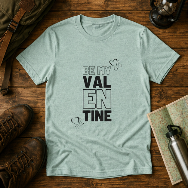 Be My Valentine Customized Unisex Jersey Short Sleeve Tee For Your Love