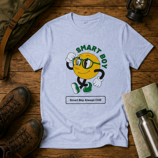 Smart Boy Always Chill Customized Unisex Jersey Short Sleeve Tee