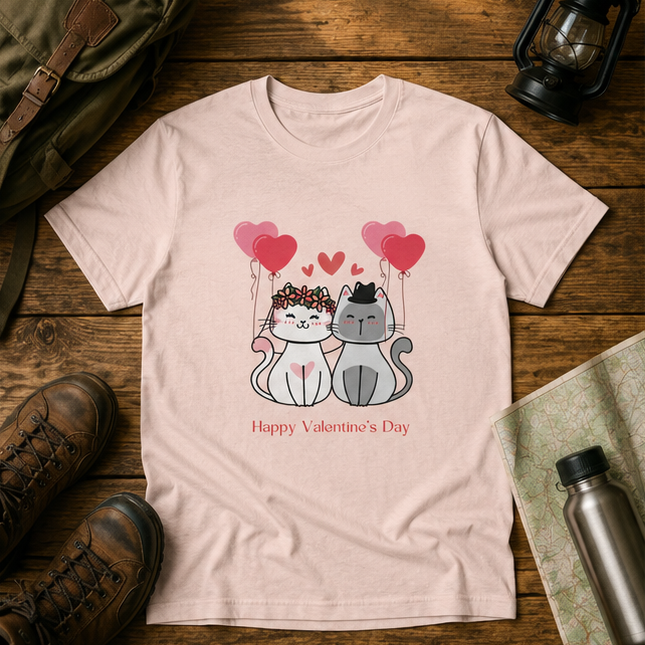 Happy Valentine's Day Unisex Jersey Short Sleeve Tee