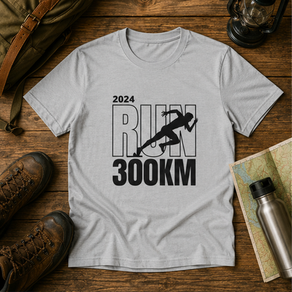 2024 Run And Move Fast Customized Unisex Jersey Short Sleeve Tee