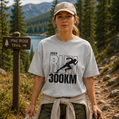 2024 Run And Move Fast Customized Unisex Jersey Short Sleeve Tee