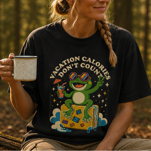 Christmas Chickens Holiday T‑Shirt — Festive Farmyard Birds in Santa Hats